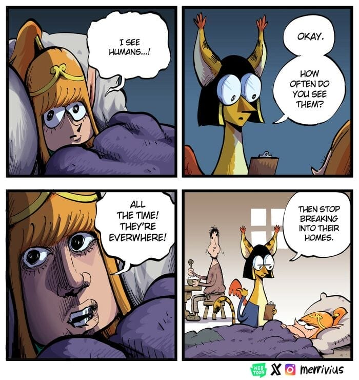 Merrivius Elf Comics