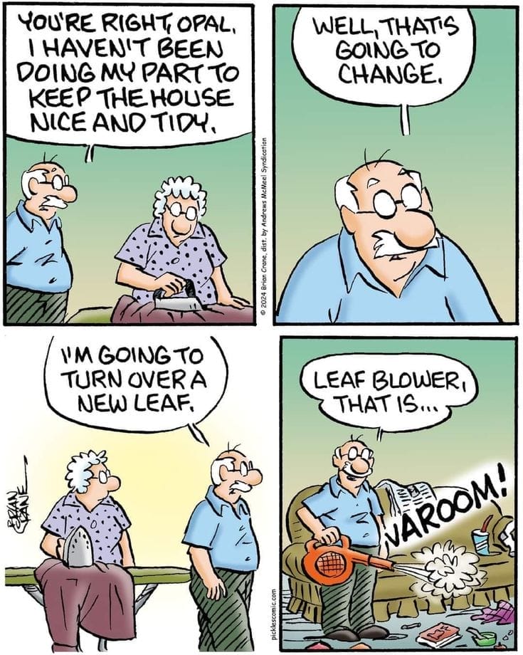 Earl and Opal Pickles Cartoons