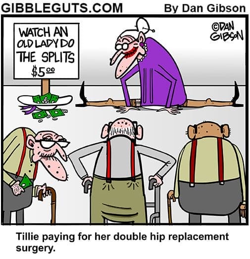 Funny Senior Cartoons