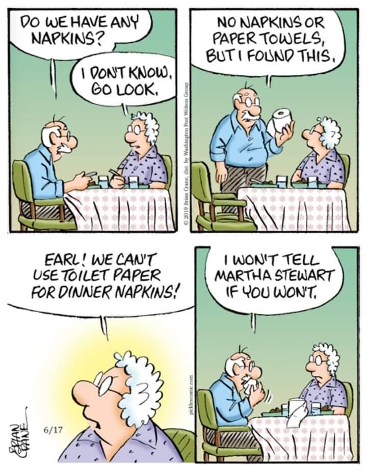 Humorous Aging Cartoons