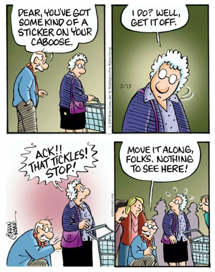 Earl and Opal Pickles Cartoons