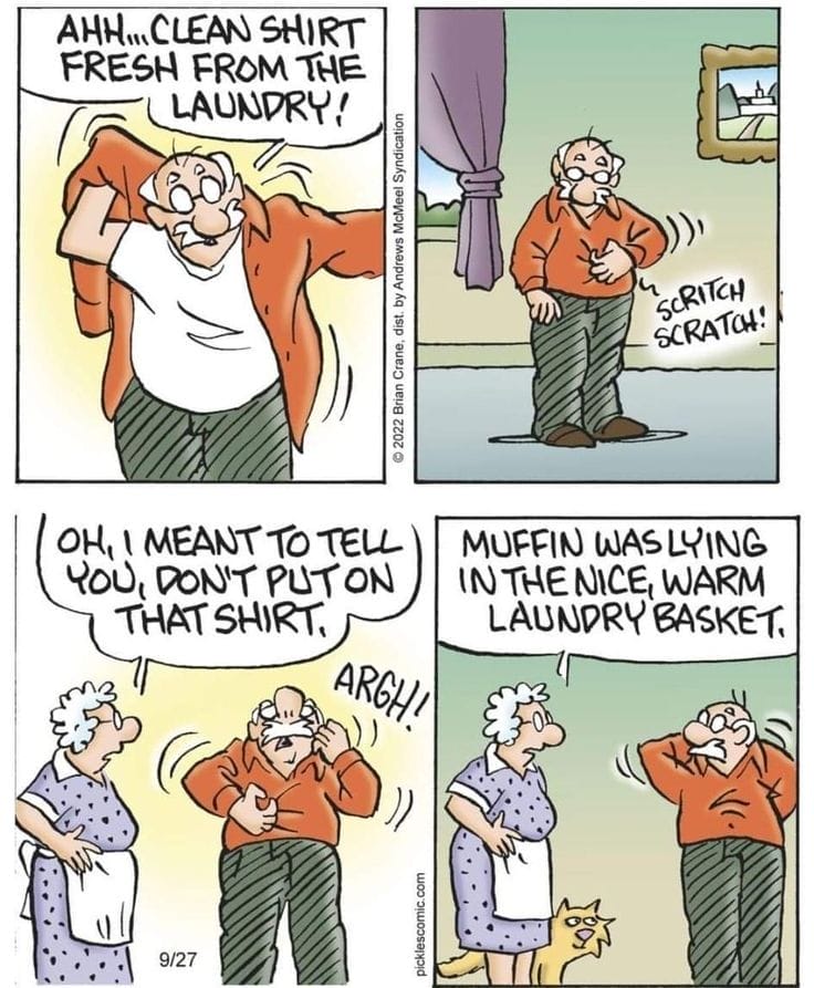 Humorous Aging Cartoons