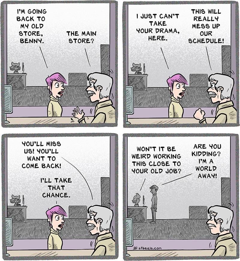 Adult Children Comics by Stephen Beals