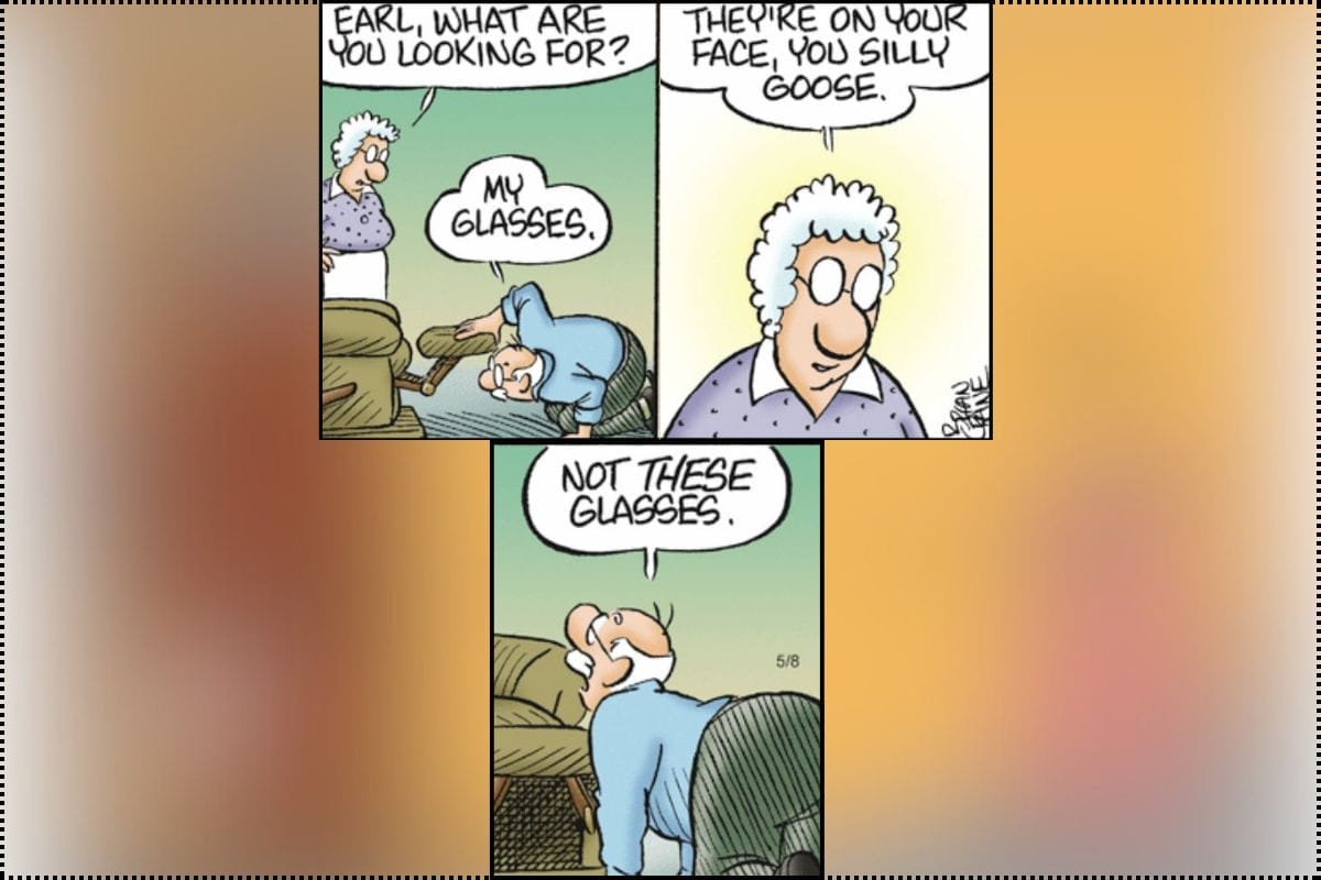 Earl and Opal Pickles Cartoons