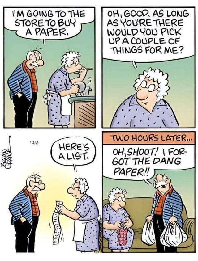 Funny Grandparent Cartoons