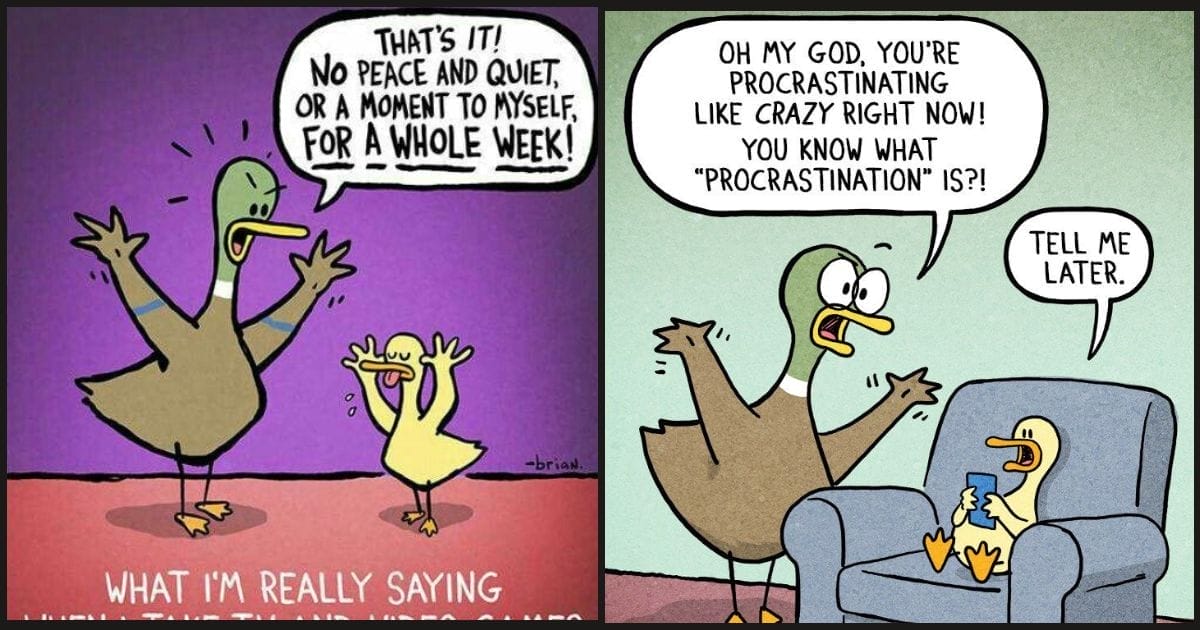 Relatable Parent Cartoons